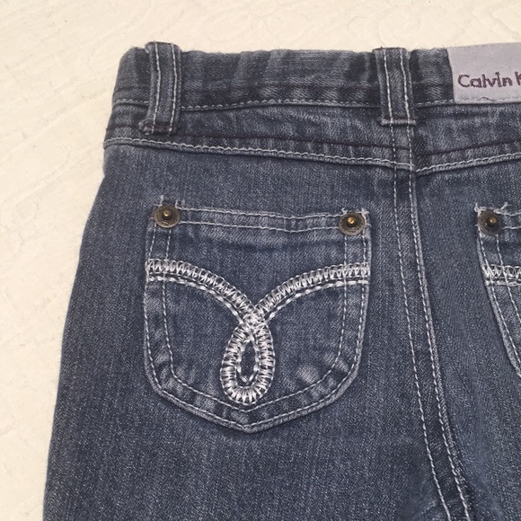 18m ((5/$20) Calvin Klein Straight Leg Stretch Jeans - Picture 16 of 16